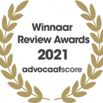 In 2021 and 2020 we are awarded as the best law firm in the Netherlands in terms of client satisfaction.